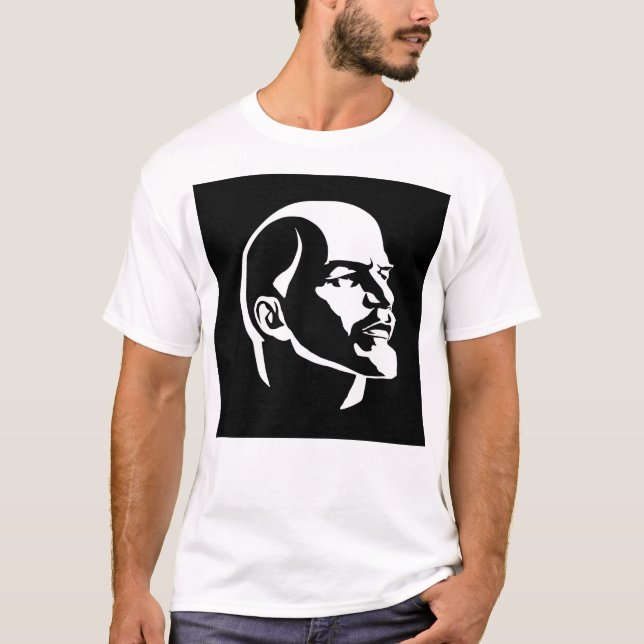 Lenin, USSR, CCCP, Soviet Union, Communism T-Shirt (Front)
