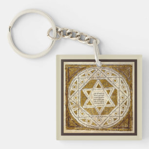 Leningrad Codex Keychain