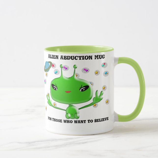 L'enlèvement d'Alien Mug pour ceux qui veulent cro (Droite)