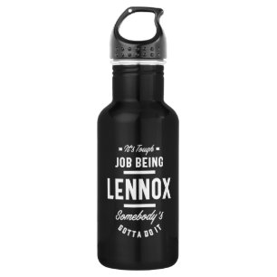 Lennox Personalized Name Birthday 532 Ml Water Bottle