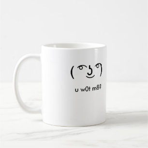 Lenny "u w0t m8" Mug