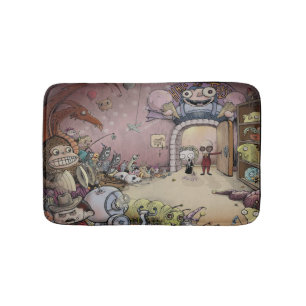 Lenore dans le tapis de bain de ciel
