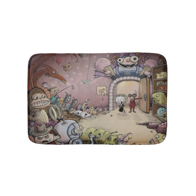 Lenore in Heaven Bath Mat (Front)
