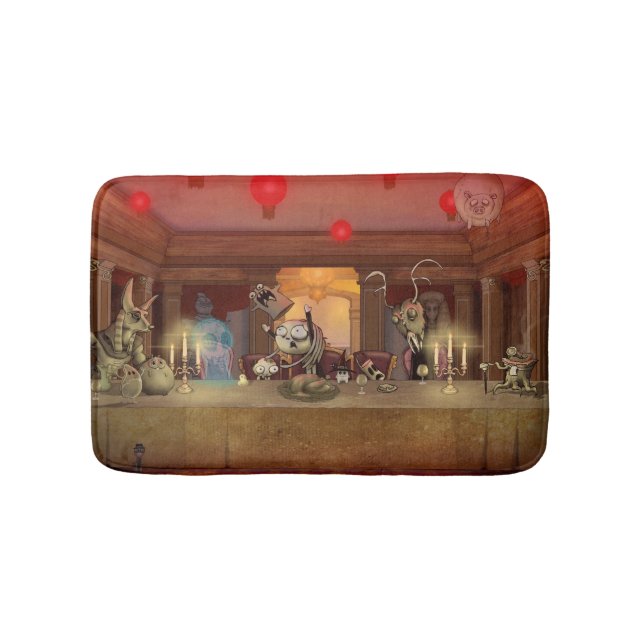 Lenore : Tapis de bain de dernier dîner (Devant)
