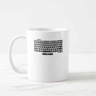 Lenovo Thinkpad keyboard layout mug