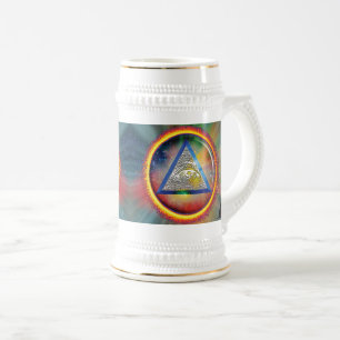 Lens of Providence Beer Stein