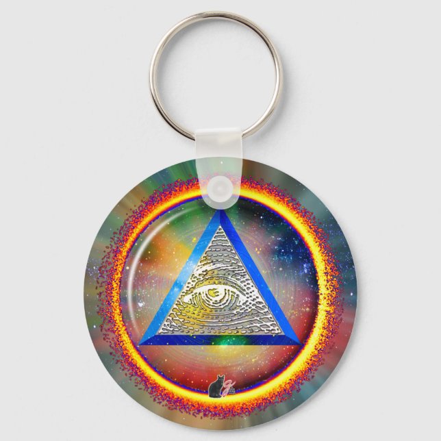 Lens of Providence Keychain (Front)