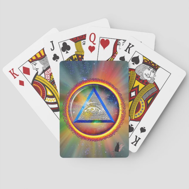 Lens Of Providence Playing Cards (Back)