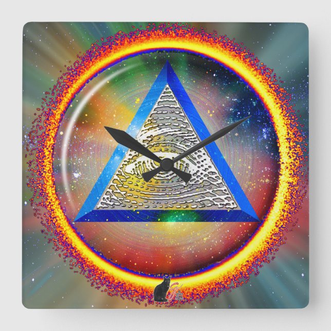 Lens Of Providence Wall Clock (Front)