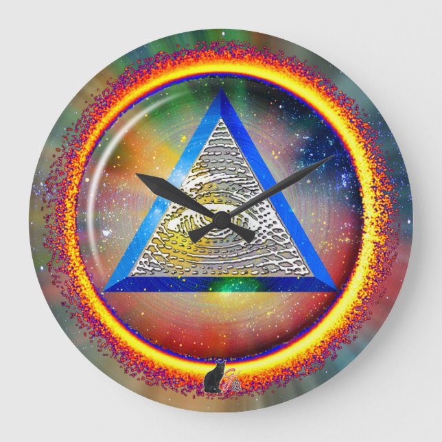 Lens Of Providence Wall Clock (Front)