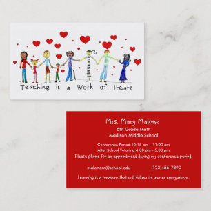 L'enseignement est un travail de Cartes d'informat