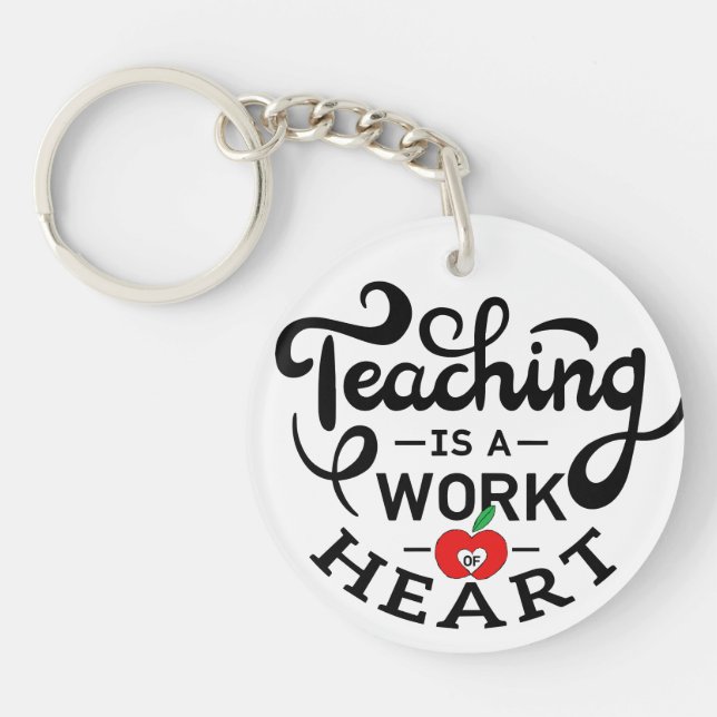 L'enseignement est un travail de coeur apprécié pa (Devant)