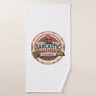 L'ensemble de serviettes Sarcastic Bastard