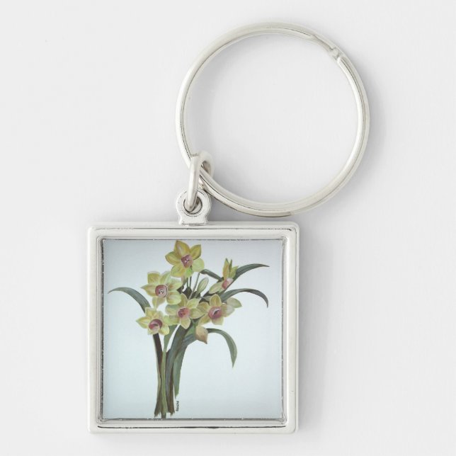Lent Lily Keychain (Front)
