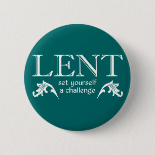 Lent - Set Yourself a Challenge 2 Inch Round Button