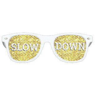 LENTEUR RÉtro TONS / Lunettes de soleil Fun Party