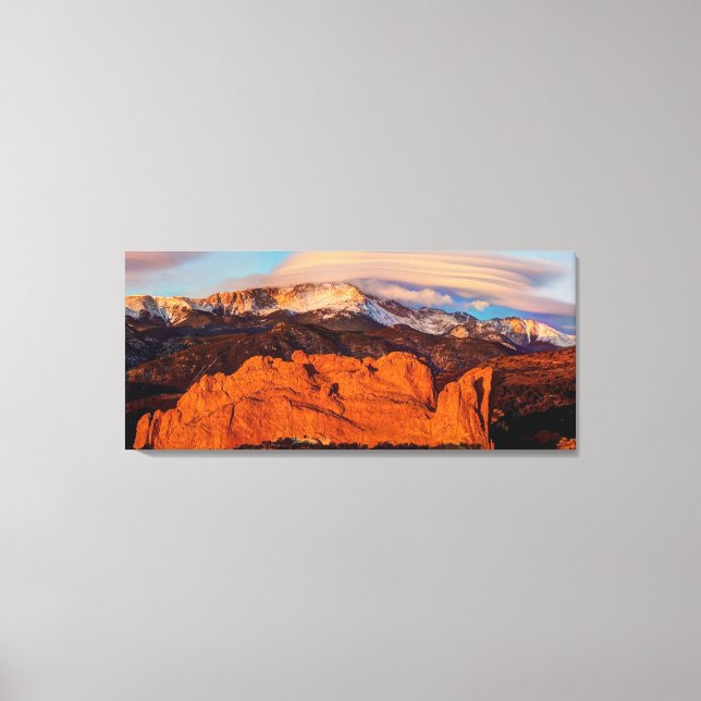 Lenticular Cloud Canvas Print (Front)