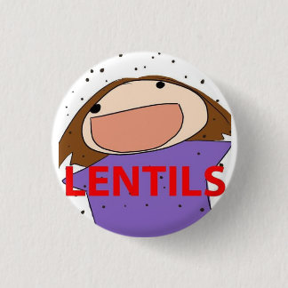 LENTILS 1 INCH ROUND BUTTON