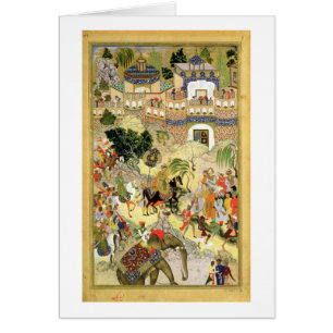 L'entrée triomphante d'Akbar d'empereur dans