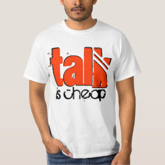 L'entretien est T-shirt bon marché