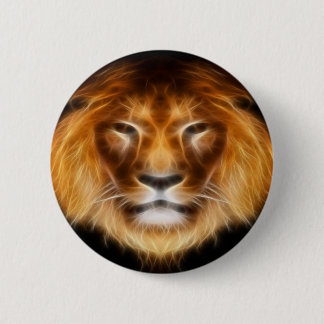 Leo 2 Inch Round Button