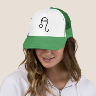 LEO, Abstract Design of the Zodiac Sign, Trucker Hat
