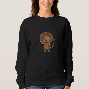 Leo - African Mythical Lioness Chibi Style Zodiac Sweatshirt