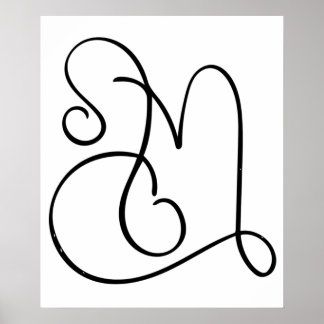 Leo And Capricorn Beautifully Entwined Zodiac Art Poster