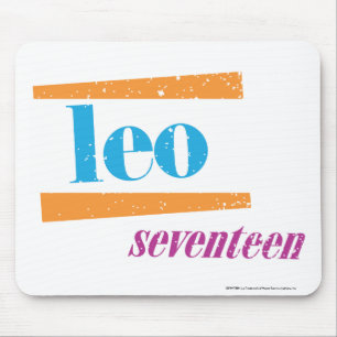 Leo Aqua Mouse Pad