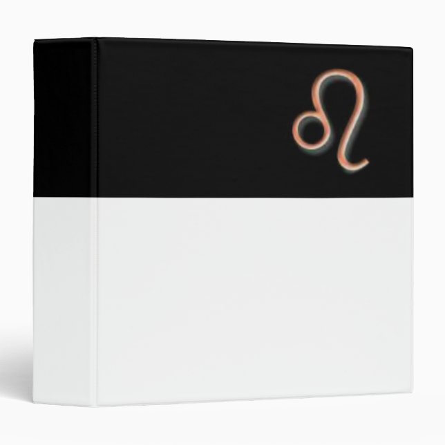 Leo Avery Binder (Front/Spine)