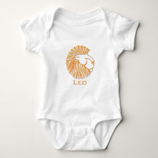 Leo Baby Bodysuit (Front)