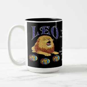 Leo Birth Sign Zodiac Mug