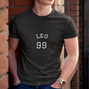 Leo   Birth Year Customizable T-Shirt
