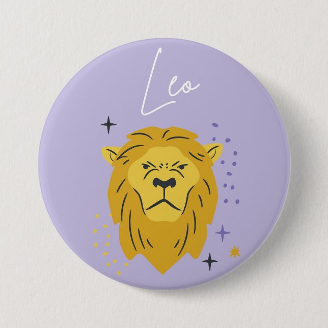 Leo button badge  (Front)