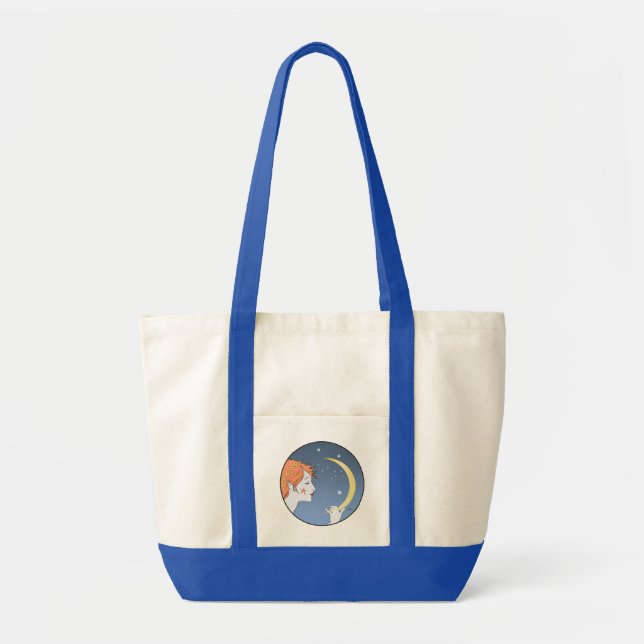 leo by moon light tote bag (Front)