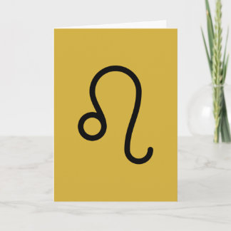 Leo Card