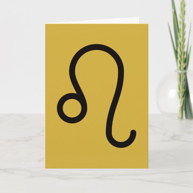 Leo Card (Front)