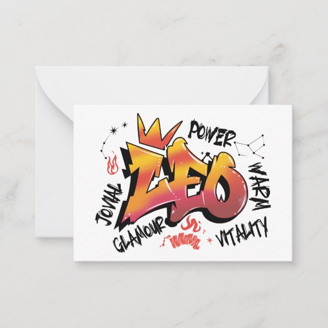 Leo Card (Front)