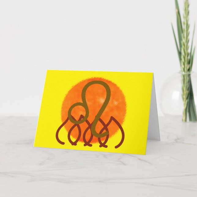 Leo Card (Front)