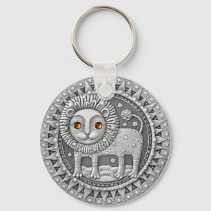 Leo Coin key chain