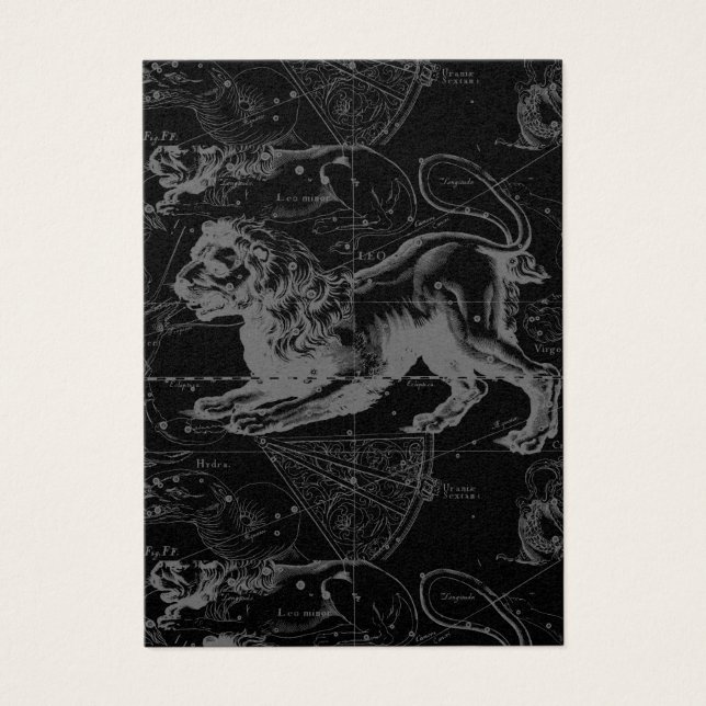 Leo Constellation Hevelius 1690 July23 - August 22 (Front)