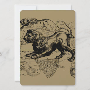 Leo Constellation Hevelius 1690 July23 - August 22