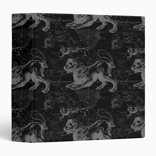 Leo Constellation Hevelius 1690 July23 - August 22 Binder (Front/Spine)