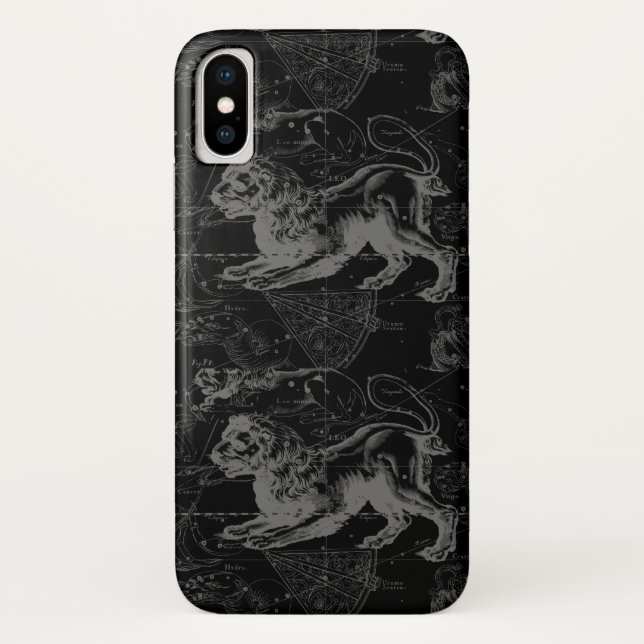 Leo Constellation Hevelius 1690 July23 - August 22 Case-Mate iPhone Case (Back)