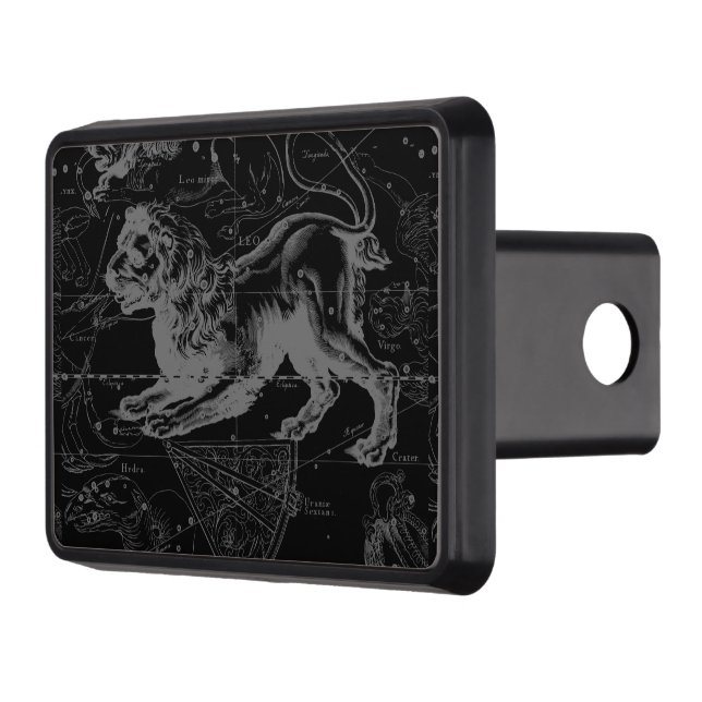 Leo Constellation Hevelius 1690 July23 - August 22 Trailer Hitch Cover (Left)