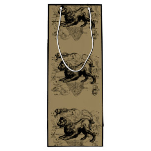 Leo Constellation Hevelius 1690 July23 - August 22 Wine Gift Bag