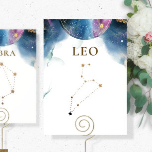 Leo Constellation, Numéro de table céleste