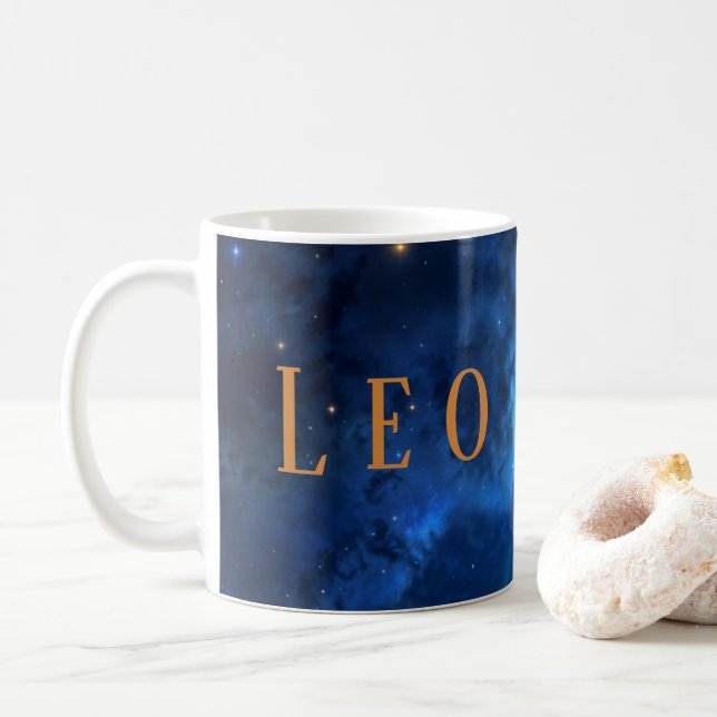 Leo & Cosmos Coffee Mug Astrologique (Avec donut)