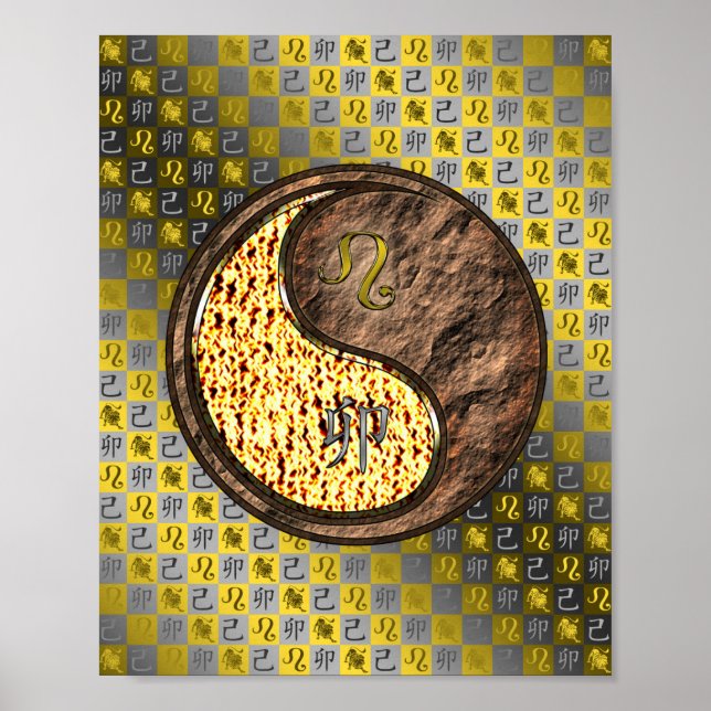 Leo & Earth Rabbit Poster (Front)