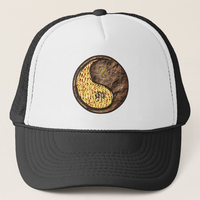 Leo & Earth Rabbit Trucker Hat (Front)